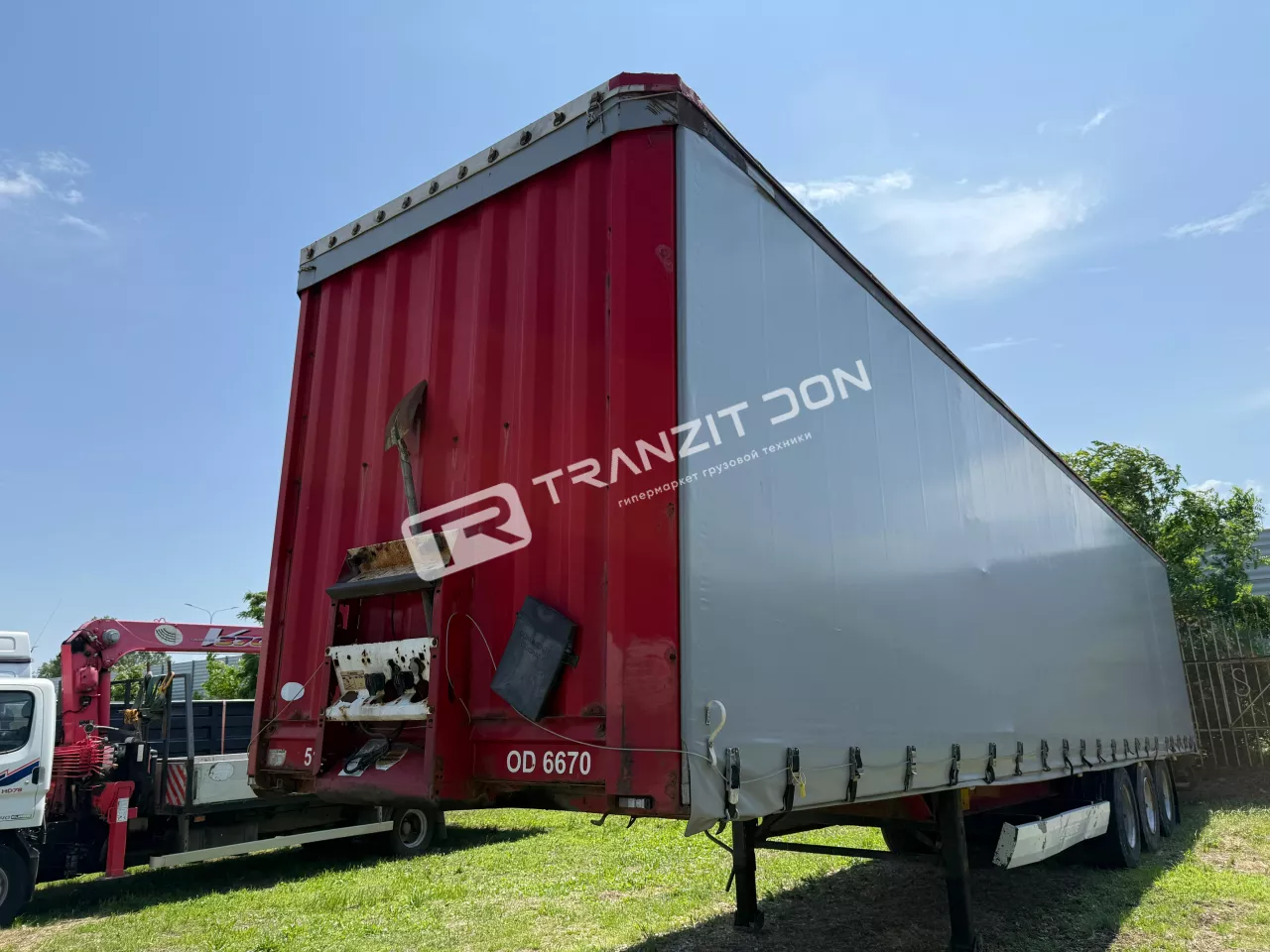 Шторный полуприцеп Krone SD Арт: 8564